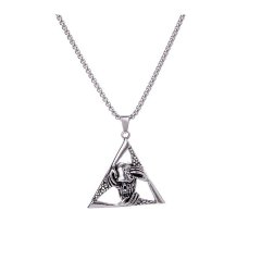 Hip Hop Personality Skull Pendant Necklace