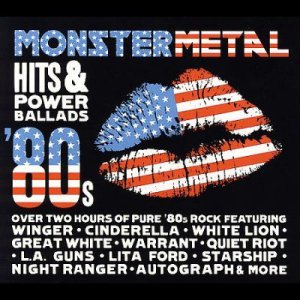 Various - Monster Metal Hits &amp; Power Ballads (CD)