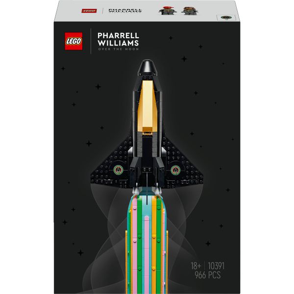 LEGO® Icons Over the Moon with Pharrell Williams Building Kit 10391 (966 Pieces)