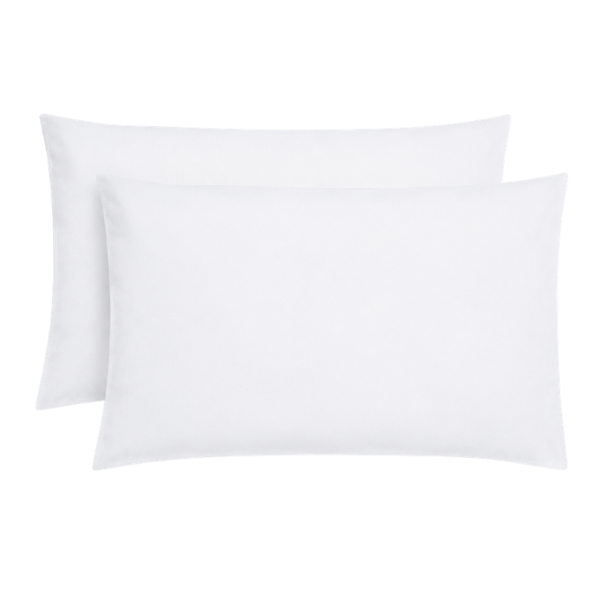 Relax Collection Plain Microfibre Pillow Case Set