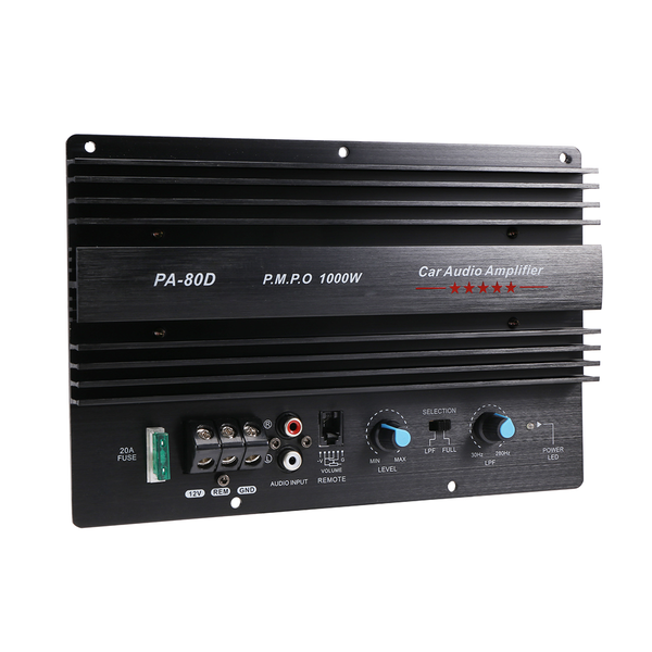 12V 1000W Car Audio Amplifier Amp Board Subwoofer Compatible with Universal