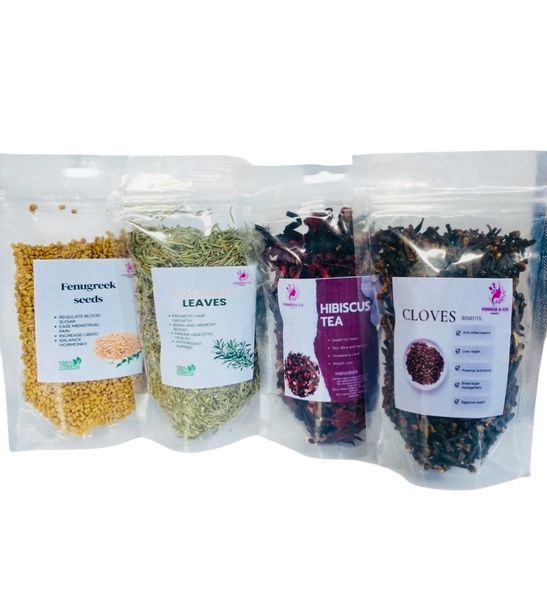Hair Growth Combo Hibiscus, Gloves, Rosemary and Fenugreek 50g