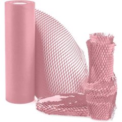 30cm×100m Honeycomb Packing Paper Roll - Eco-Friendly Cushion Wrap