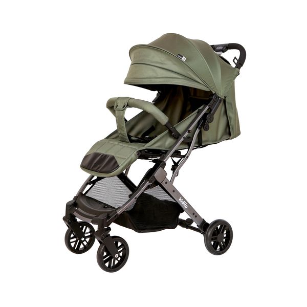 Kidilo Baby K8Pro Easy Fold Stroller - Olive