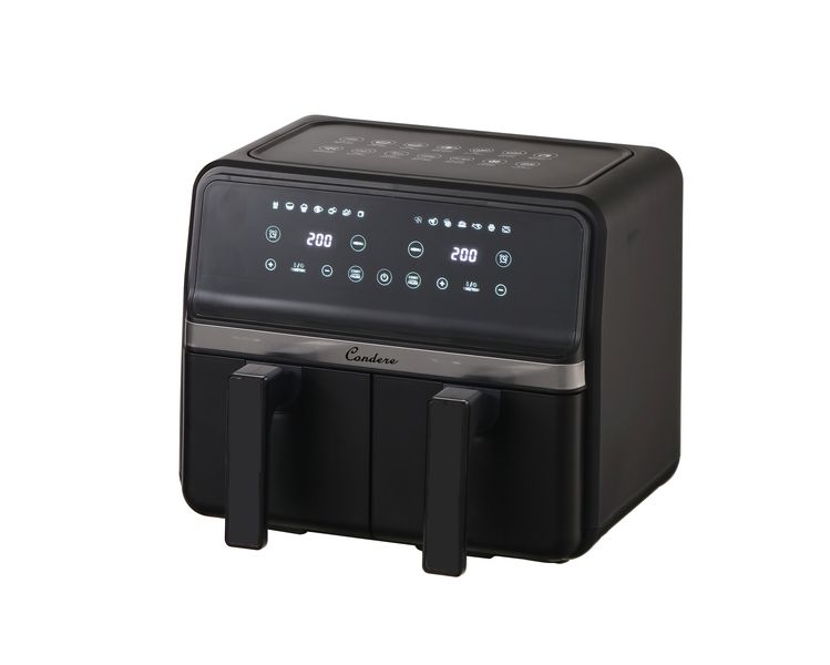 Condere Air Fryer 10L Extra Large Capacity, Compact Small Air Fryer, 2200W