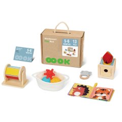 TookyToy - Montessori Activity Box Baby Playset - 5-6 Months