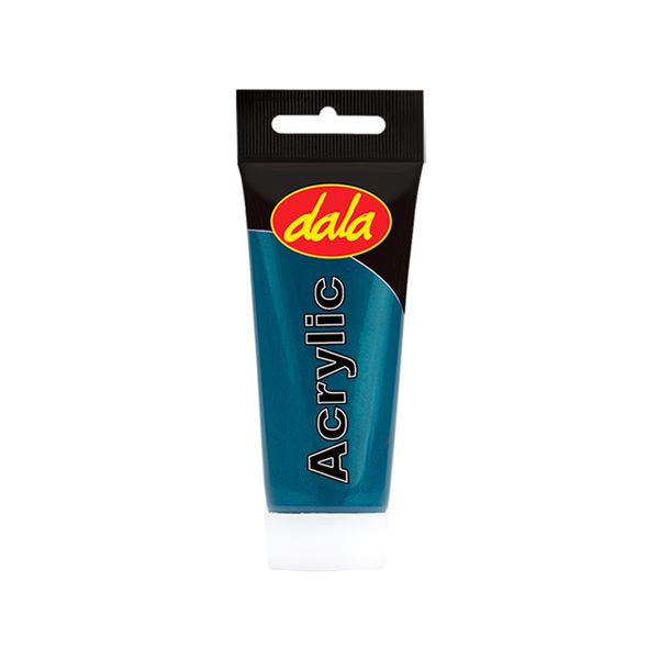 Dala Acrylic Pearlescent 75ml Turquoise Tube