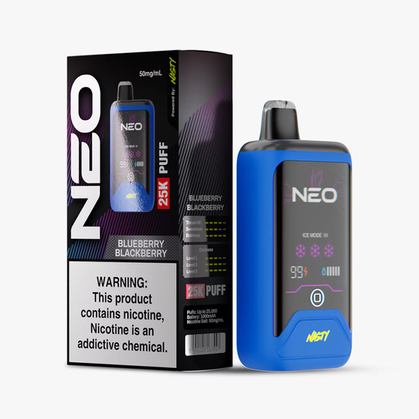 Nasty NEO 25K Puff 50mg Disposable Blueberry Blackberry