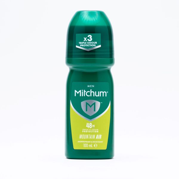 Mitchum Triple Odor Defense Antiperspirant Roll-On - Mountain Air - 100ml