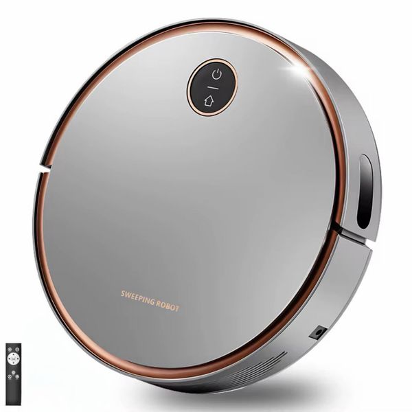 Smart Sweeping &amp; Vacuum Robot 2in1- Remote + Self-Charging Robot Cleaner-GC