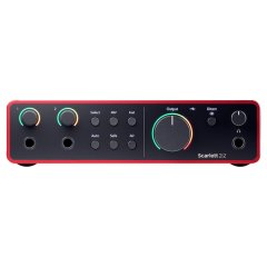 Focusrite Scarlett 2i2 4th Gen USB Audio Interface