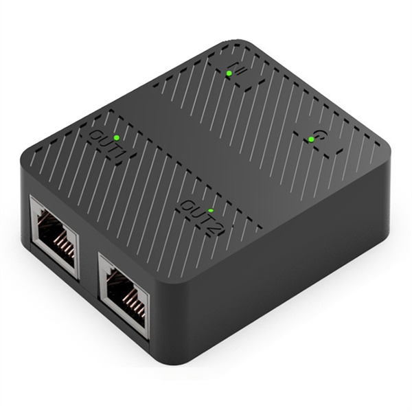 Rj45 Ethernet Cable Splitter One To Two Devices