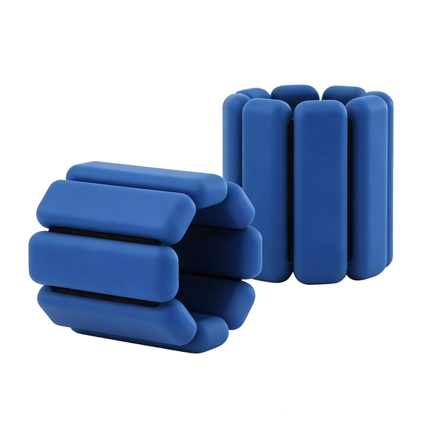 Adjustable Silicone Wrist Ankle Weights Bracelets 1 Pair for Women and Men