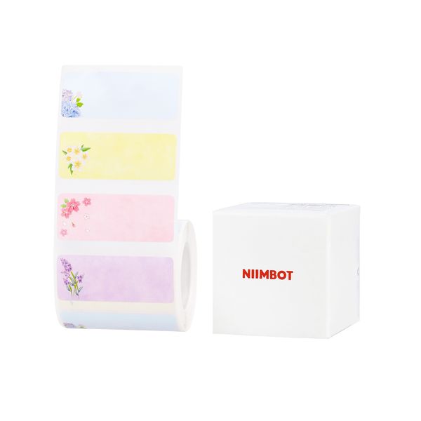 Niimbot - B1 / B21 / B3S / B4 - 50×20mm - 320 Labels - Flower Season