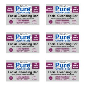 Pure Facial Cleansing Soap Bar - Dry and/or Mature Skin 100g