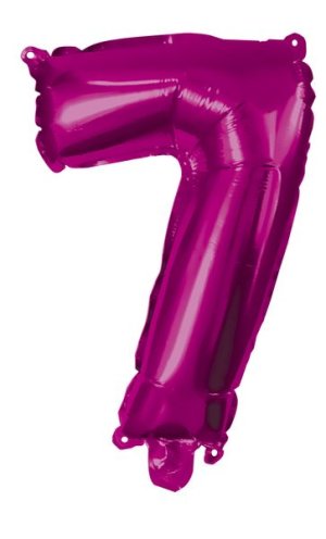 37 Inch Air-Helium Pink Foil Balloon 7