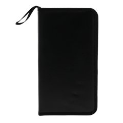 80 VCD DVD CD Faux Leather Case Storage Holder Organizer Black