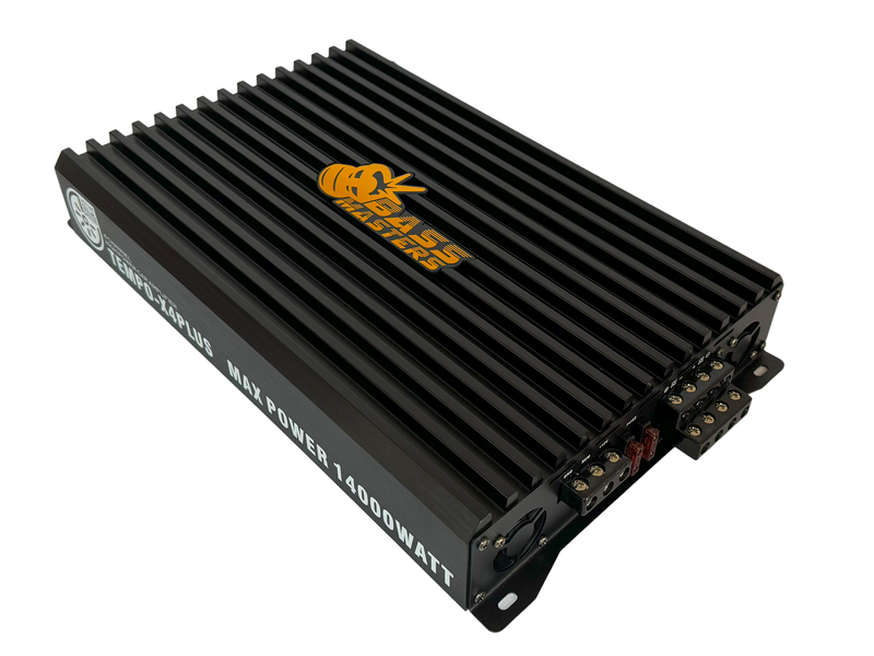 Bassmasters TEMPO-X4 PLUS 14000 Watts 4 Channel Amplifier (4 x 240W RMS)