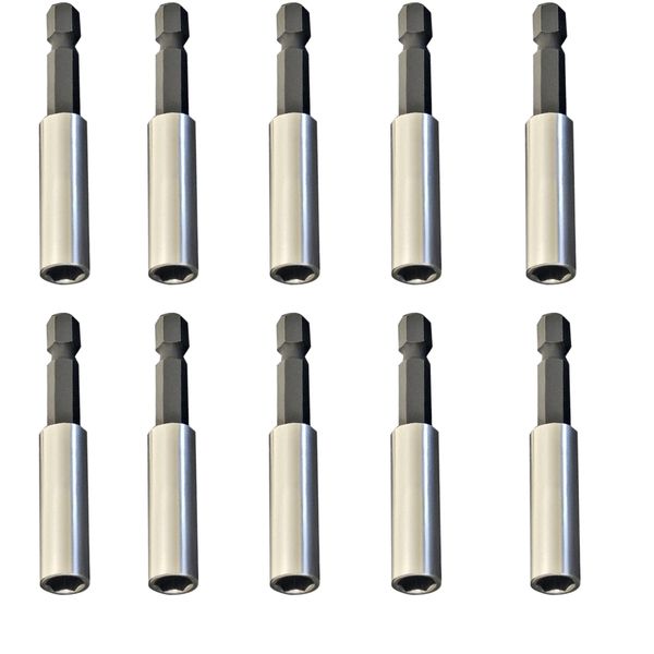 Javelin - Magnetic Bit Holder (1/4 x 75 mm) - 10 Pieces