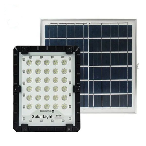 IP67 Power Cell Rechargeable Outdoor Solar LED Flood Light 300W