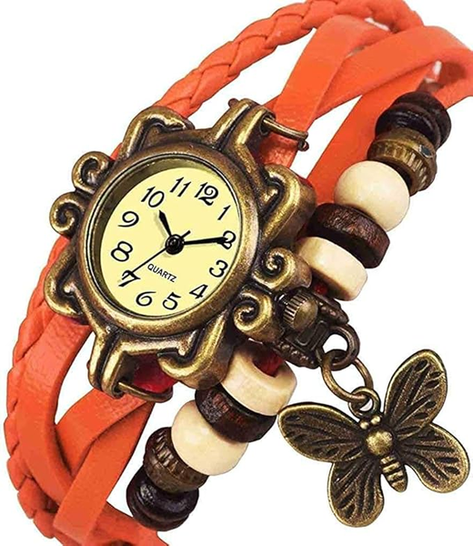 Butterfly Bracelet Watch for Ladies