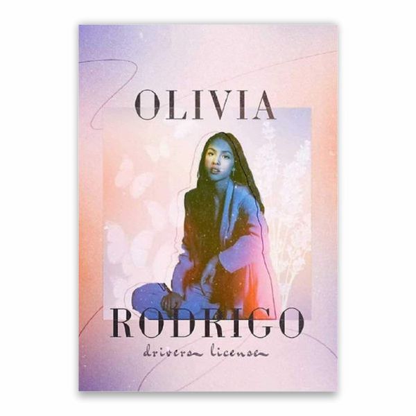 Olivia Rodrigo Driver's License Poster - A1
