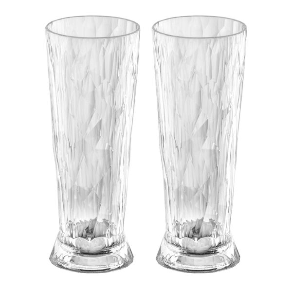 Koziol Superglas Beer Glass Set of 2 - 500 ml