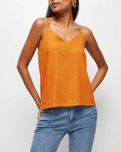 Women's Edit Tie Detail Cami - Tobacco
