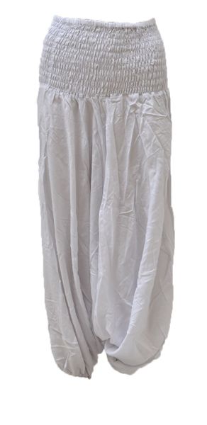 SKA Plain White Mountain Pants