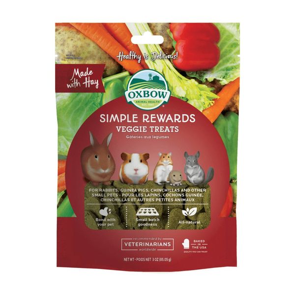 Oxbow - Simple Rewards Veggie Treats 85g