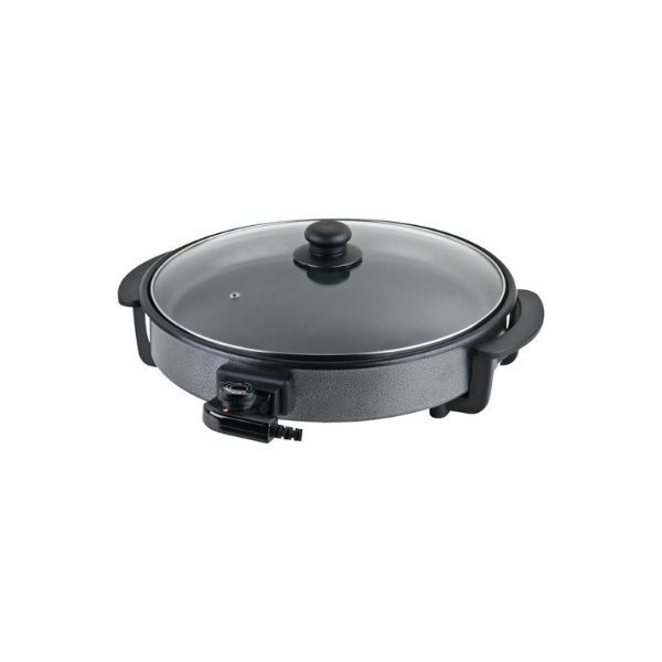 Electric Multi-Purpose Cooking Pan with Glass Lid
