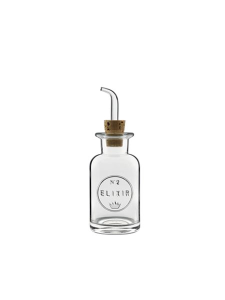 Luigi Bormioli Mini oil/vinegar bottle NA°2 with glass/cork pourer