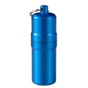 Metal Brushed Portable Waterproof Cigarette Case - Small