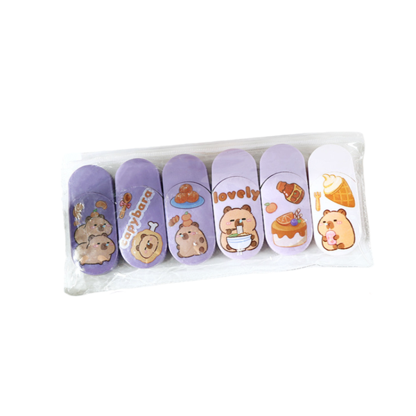 Capybara Correction Tapes 6-Pack