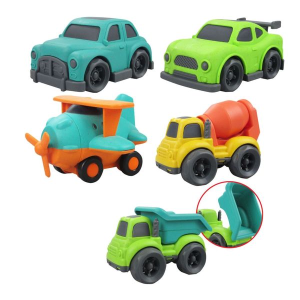 5pcs Cars and Plane Set