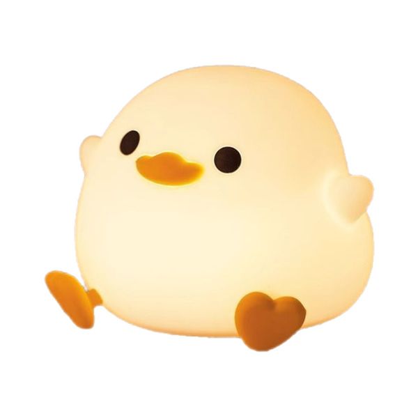 Duck Lamp,Cute DoDo Duck Night Light,Dimmable,Silicone LED Squishy