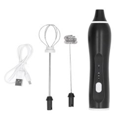Electric Handheld Mixer USB Rechargeable 3 Level Speed Adjustable Low Noise