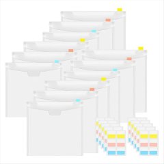 12Pieces Scrapbook Organizer Envelopes Storage Pockets Sleeves