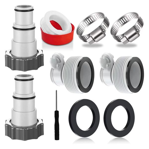 Threaded Hose Adapter Kit 1.5"/1.25