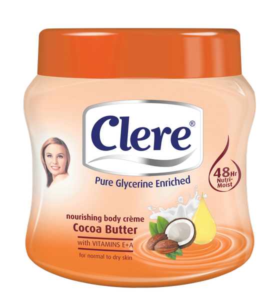 Clere Body Cr me - Cocoa Butter 500ml