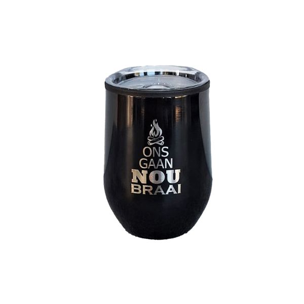 Braai Travel Tumbler - Ons Gaan Nou Braai