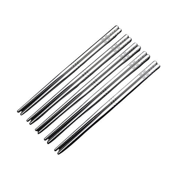 10 Chopsticks Stainless Steel Set - K201