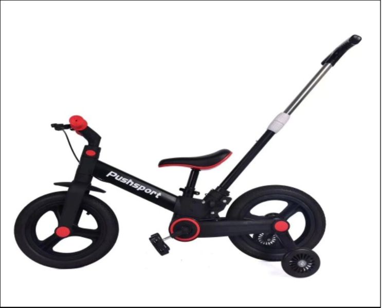 Ultimate Trike, Balance, First Bike with Parental Handle for Kids