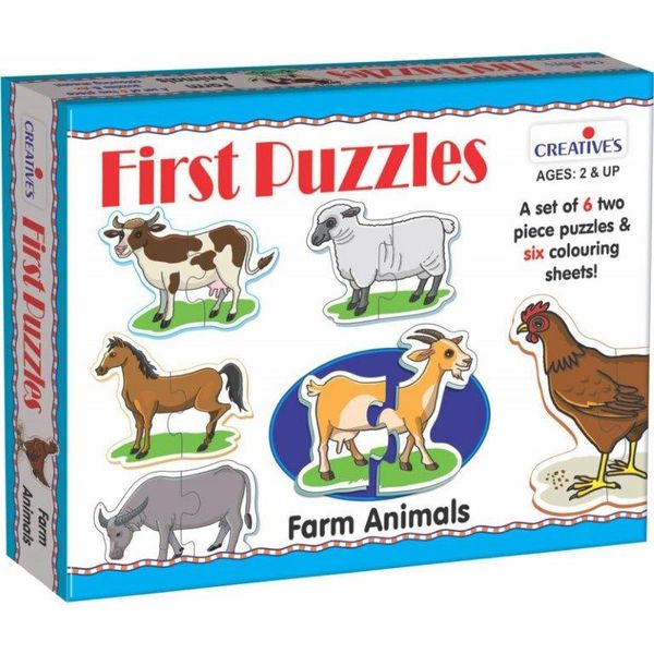 Creative's First Puzzle - Farm Animals