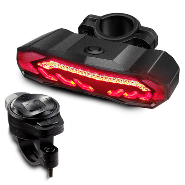 Anti Theft Bike Taillight Alarm Led Waterproof Tail Light