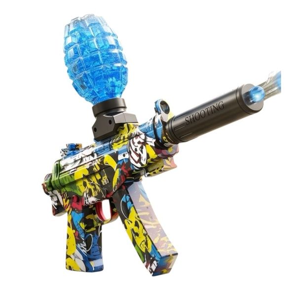 Style Gel Ball Gun Combo with Removable Silencer