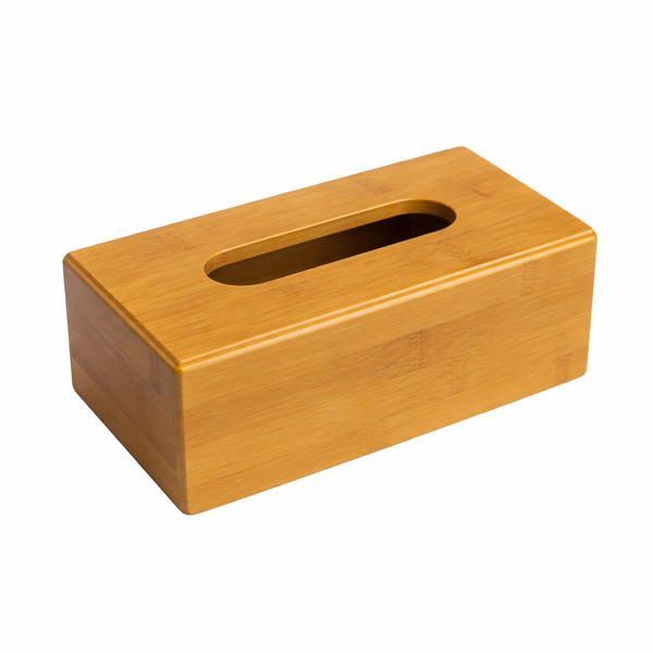 Tissue Box - Wooden, Modern, Refillable