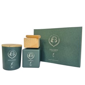 Anke Products - JF Tribute Oud Diffuser and Candle 2in1 Gift Set