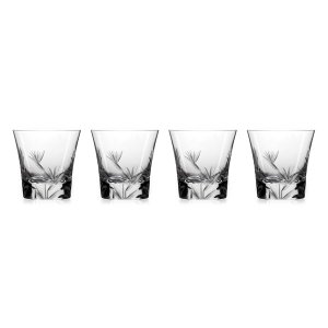 Carrol Boyes Whiskey Glass Set of 4-Strelitzia