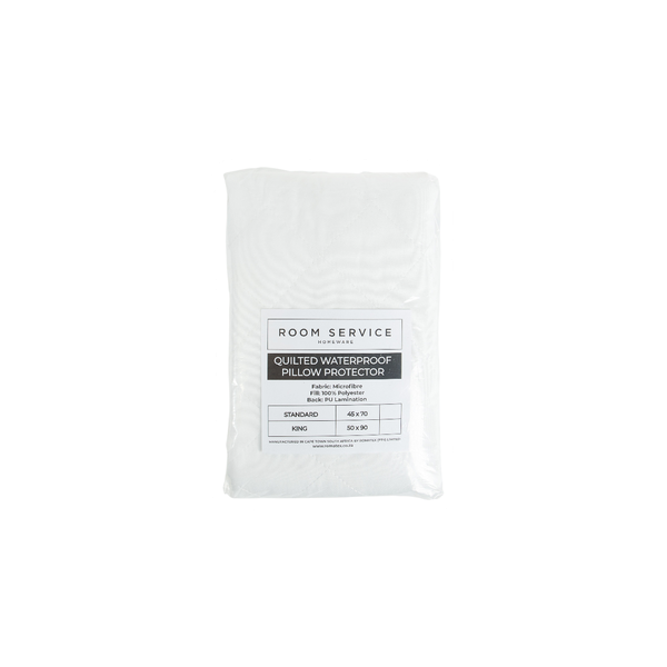 Room Service Quilted Waterproof Pillow Protector